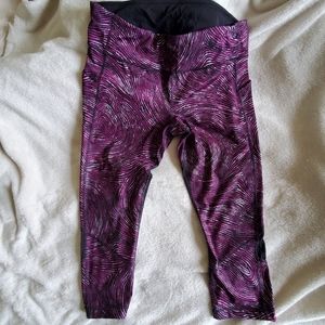 Lululemon SeaWheeze 2016 Pace Rival crop, sz 12